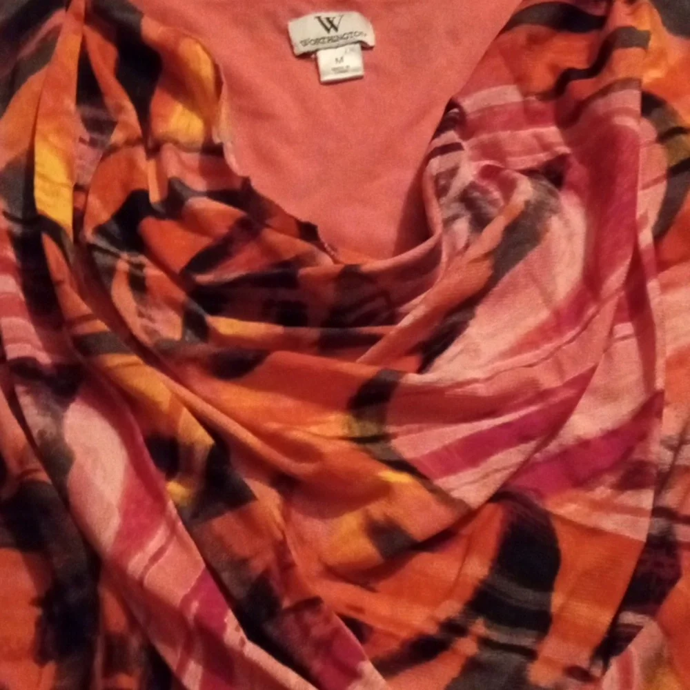 Worthington twist top super soft tank blouse - Picture 4 of 5